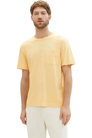 TOM TAILOR Herren Basic T-Shirt mit Struktur, , XXL