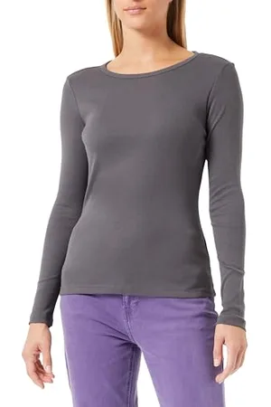 QS by s.Oliver Damen 2139594 Langarmshirt, , 44