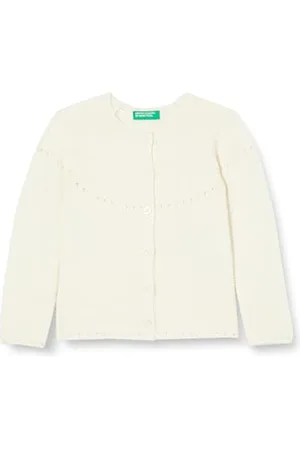 Benetton Mädchen und Mädchen Koreanisches Trikot M/L 1076G5006 Strickjacke, , 82