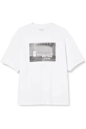 Mustang Herren Style Aidan C Foto T-Shirt, , XL