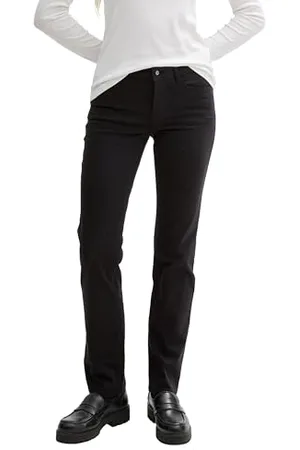 TOM TAILOR Alexa Straight Jeans, mid Stone wash Denim, 36/32
