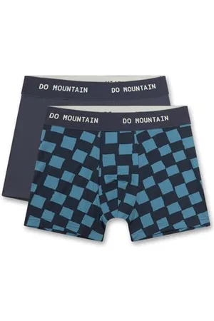 Sanetta Jungen-Hipshorts (Doppelpack) | Hochwertige und nachhaltige Unterhose für Jungen aus Bio-Baumwolle. Inhalt: 2er Set Unterwäsche für Jungen 140
