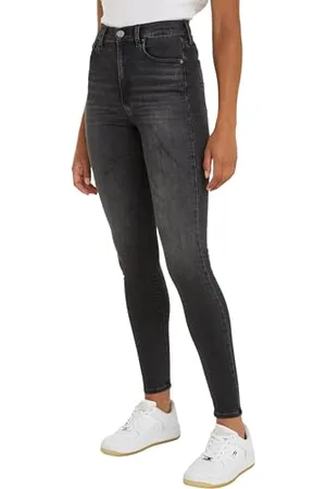 Tommy Hilfiger Damen Jeans Hose Sylvia Skinny Fit, Blau ( Black), 27W/32L