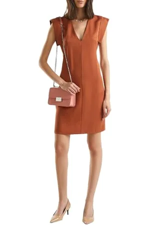 Benetton Damen Vestito 46m4dv08o Kleid, , M