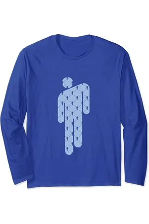 Billie Eilish Offizielles Blohsh Blue Langarmshirt