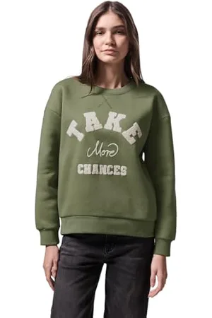 Street one Damen F303064 Sweatshirt im Loose Fit 40