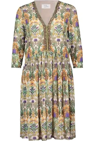 Vera Mont Weiß Damen Kleid 6586/4220 40