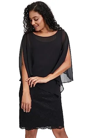 Vera Mont Damen Cocktailkleid mit Spitze ,50