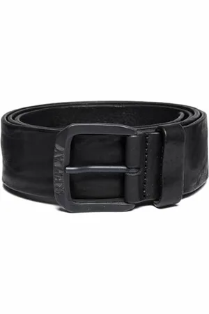Replay Herren Gürtel aus Leder, (Schwarz), 100