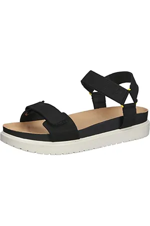 Camel Active Damen Pad Sport Sandale, Black, 42 EU