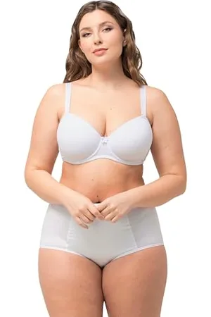 Ulla Popken Damen, große Größen, Multiway-BH, Softcups, Träger abnehmbar, Cup C - E