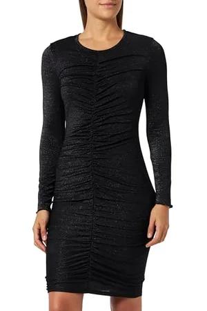 HUGO BOSS Women C_Eken_Glitter Black, M