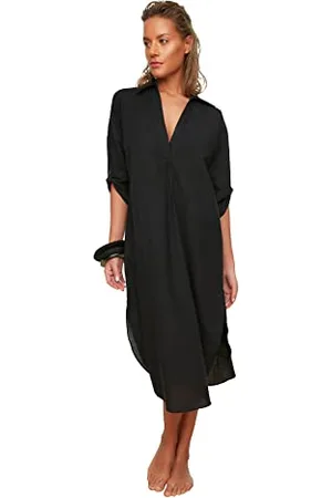 Trendyol Damen TIPP Detailliertes Strandkleid Dress, , 34