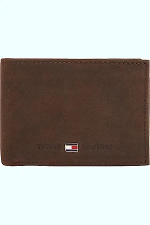 Tommy Hilfiger JOHNSON MINI CC FLAP COIN POCKET Geldbörsen Herren, (Brown), OS