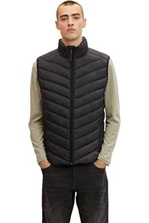 TOM TAILOR Herren Lightweight Stepptweste 1031473, , S