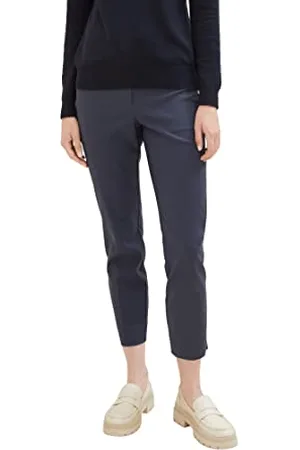 TOM TAILOR Damen 1038099 Mia Slim Fit Hose, 10668-sky Captain Blue, 36/28
