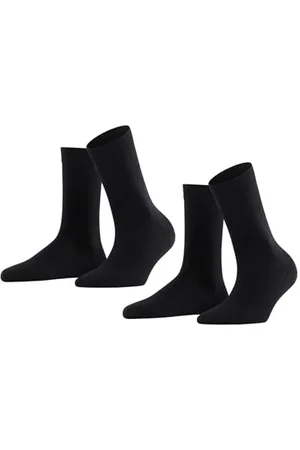 Falke Damen Socken Softmerino Multipack W So Wolle Baumwolle einfarbig 2 Paar, , 41-42