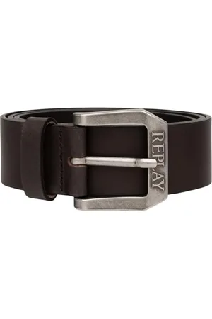 Replay Herren Gürtel aus Leder, (Braun), 95