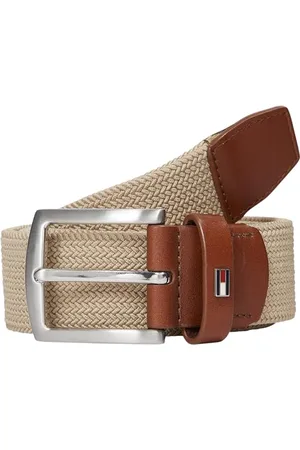 Tommy Hilfiger Herren Gürtel Denton Elastic 3,5 cm Geflochten, , 90 cm