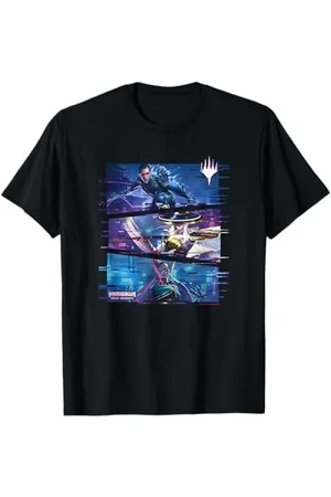 Magic: The Gathering Magic: The Gathering Glitchy Group Panel Poster T-Shirt