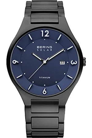 Bering Herren Uhr Solar Movement - Solar Collection mit Titan und Saphirglas 14440-727