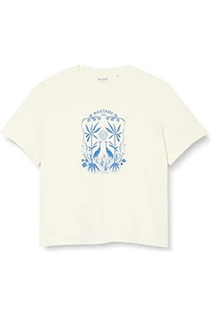 Mustang Damen Style Alina C Print T-Shirt, , XXL