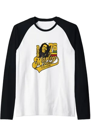 Bob Marley Positive Vibrations Fußball Raglan