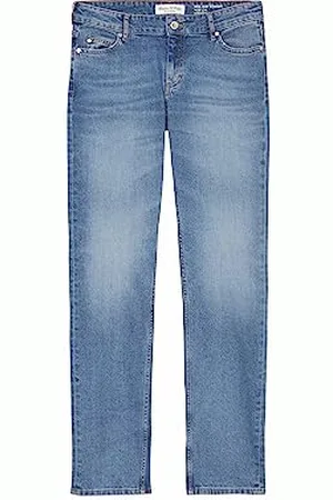 Marc O’ Polo Marc OߴPolo Damen Jeanshose mit Stretch-Anteil Straight Fit, Blau (Sustainable Clean Blue Wash), W31/L34