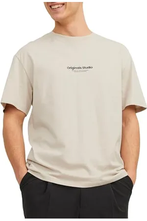 JACK & JONES Herren Rundhals T-Shirt JORVESTERBRO - Regular Fit S M L XL XXL, Größe:XXL, Farbe: 12240121