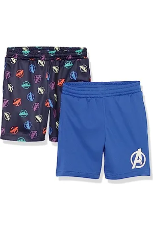 Amazon Disney | Marvel | Star Wars Jungen Basketball-Gymnastik-Netzshorts, 2er-Pack, , 9 Jahre