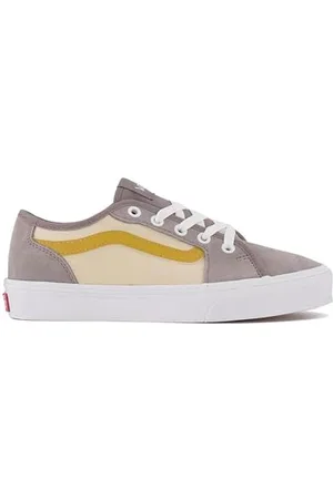 Vans Damen Filmore Decon Sneaker, Retro pop Gray/Gold, 35 EU