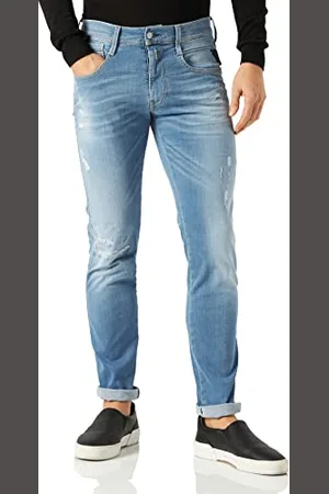 Replay Herren Anbass Hyperflex Re-Used Xlite Jeans, , 27W / 32L