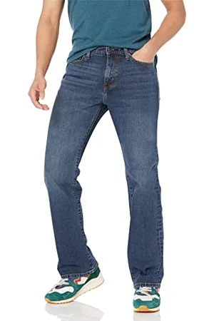 Amazon Herren Bootcut-Jeans mit gerader Passform, , 28W / 28L