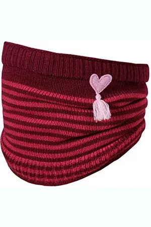 maximo Baby-Mädchen Tube Herzchen Mütze, , (Herstellergröße: One Size)