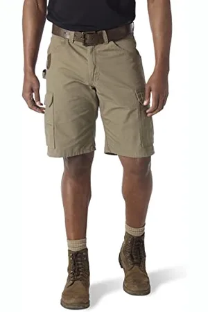 Wrangler Riggs Workwear Herren Ripstop Ranger Cargo Shorts - Beige - 50