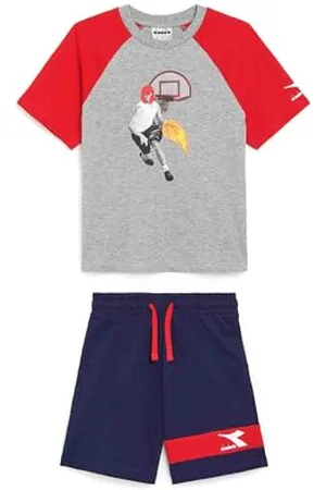Diadora Jungen JB.Set SS Sport Art, , XS
