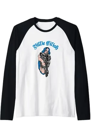 Billie Eilish Offizielles Bling Raglan