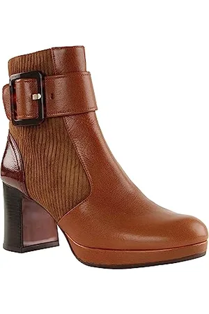 Chie Mihara Damen HAKI40 Fashion Boot, Brown, Dark Brown, 40 EU