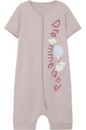 NAME IT Unisex Nmnvaha Ss Nightsuit May 22 Schlafstrampler, , 56