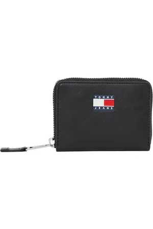 Tommy Hilfiger Damen Geldbörse Klein, Schwarz (Black), Einheitsgröße
