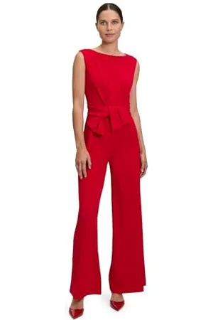 Vera Mont Damen Jumpsuit mit weitem Bein ,38