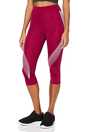 Amazon Damen Bedruckte Capri-Sport-Leggings, , 34