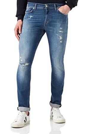 7 for all Mankind Herren JSD4K850CO Jeans, , 40