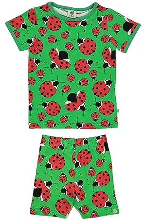 Småfolk T-Shirt with Ladybirds