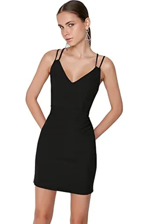 Trendyol Damen Back Detailed Dress Kleid, , 42 EU