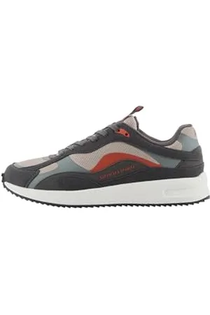 Armani Exchange Herren Dusseldorf Sneaker, Olive+Agave, 44 EU