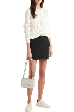 Benetton Damen Gonna 46QRD003Z Rock, , 48