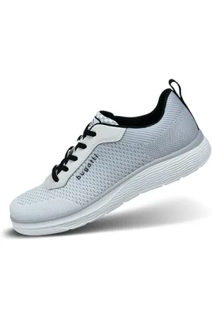 Bugatti Herren-Schnürer-321-ASE01,White/Light Grey,40