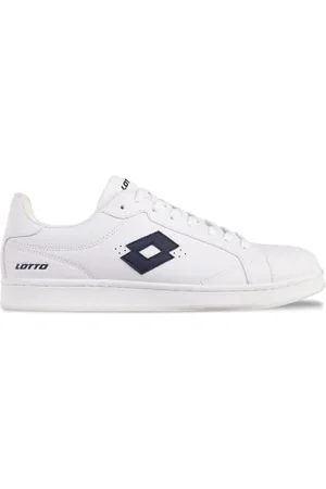 Lotto Unisex JAMBOL Sneaker, White/Navy, 37 EU
