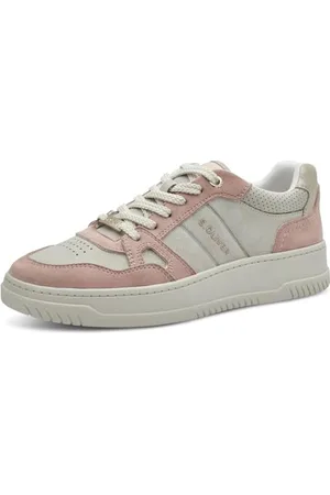 QS by s.Oliver Damen Sneaker flach mit Schnürsenkeln Low Top, Rosa ( .), 40 EU